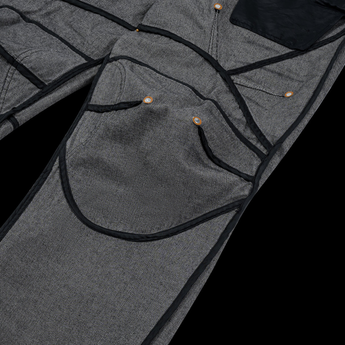 HYBRISTOPHILIA GLAZED BAGGY JEANS