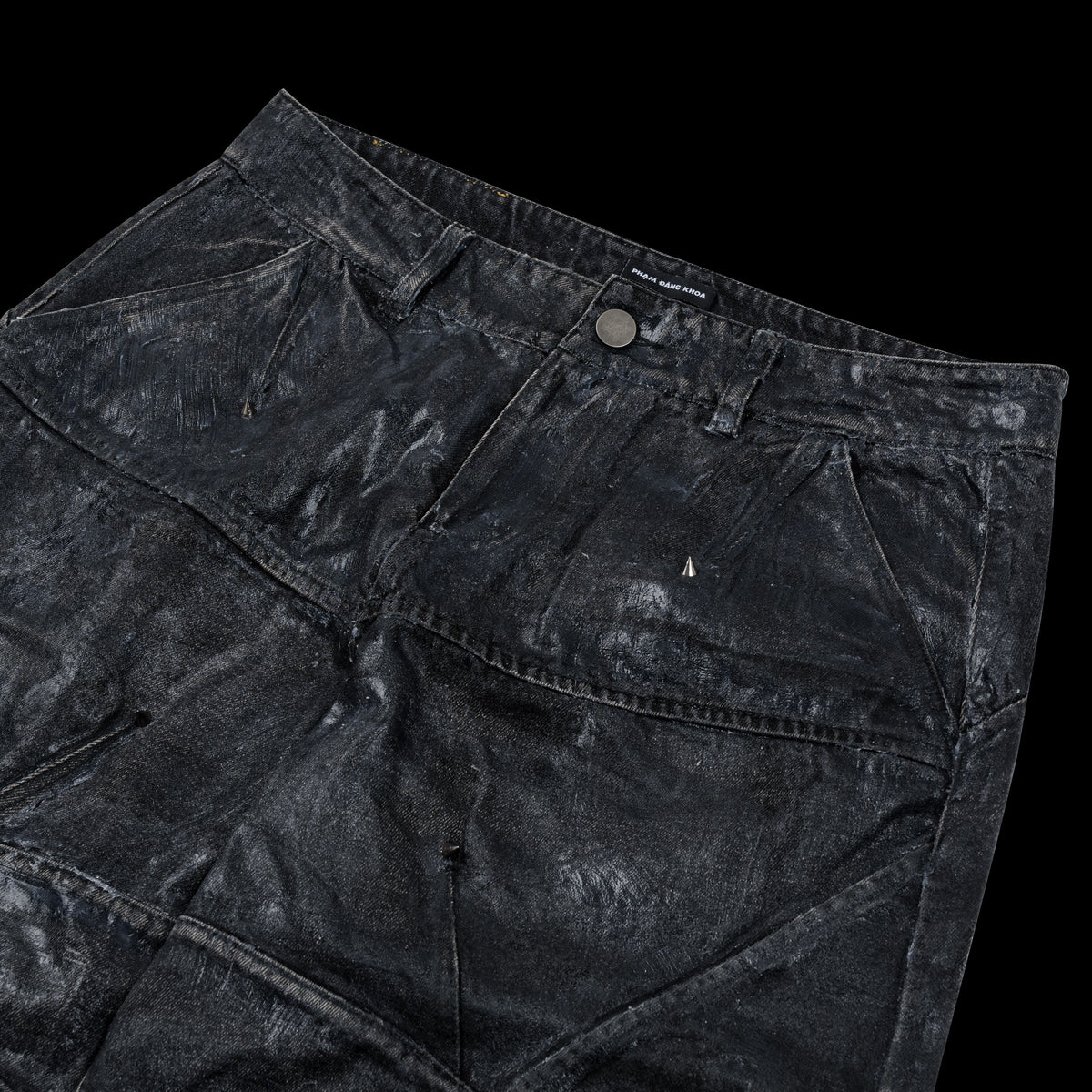HYBRISTOPHILIA GLAZED BAGGY JEANS