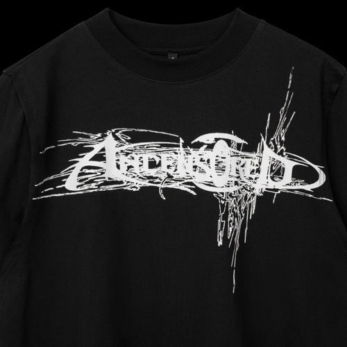 ANCENSORED BLACK TEE