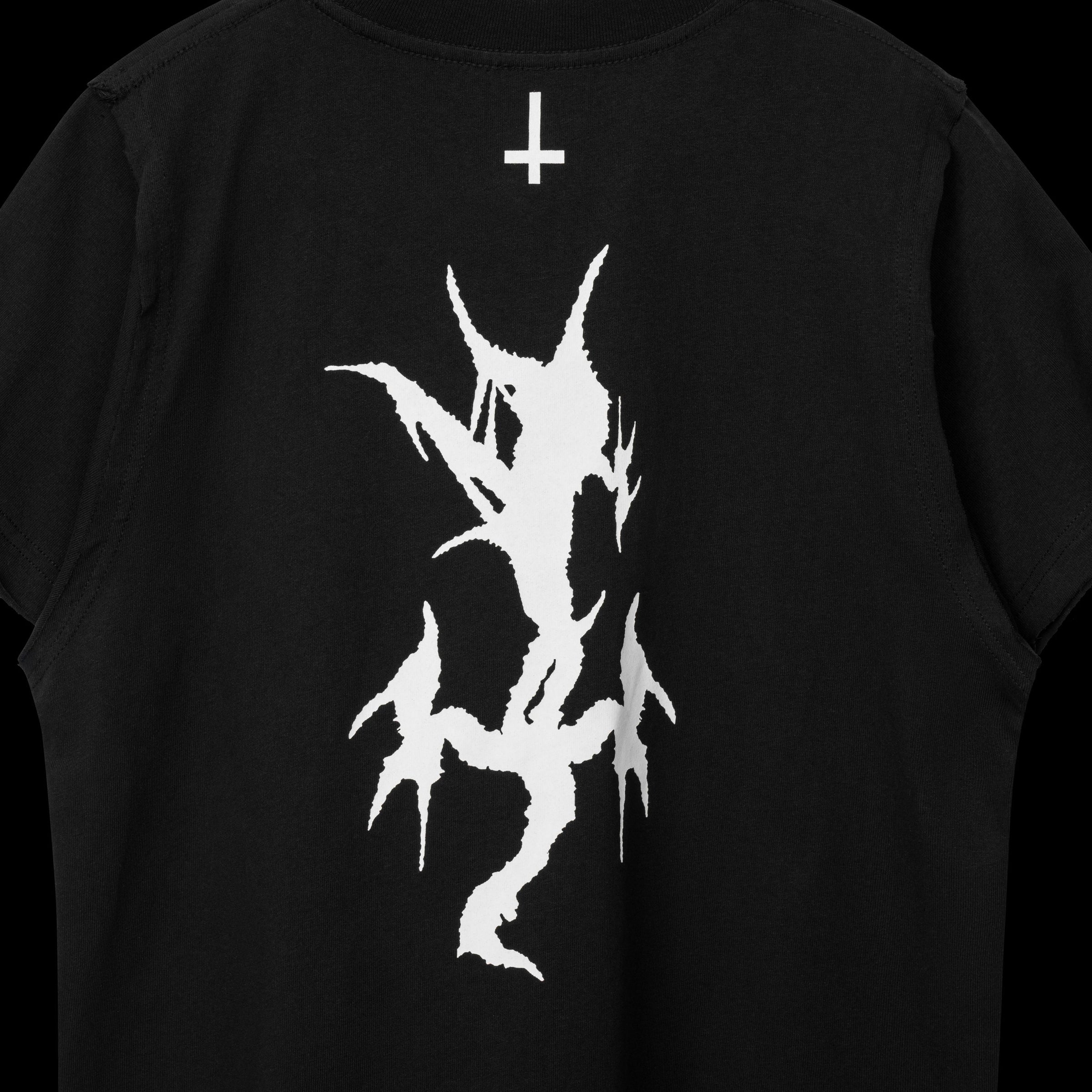 ANCENSORED BLACK TEE