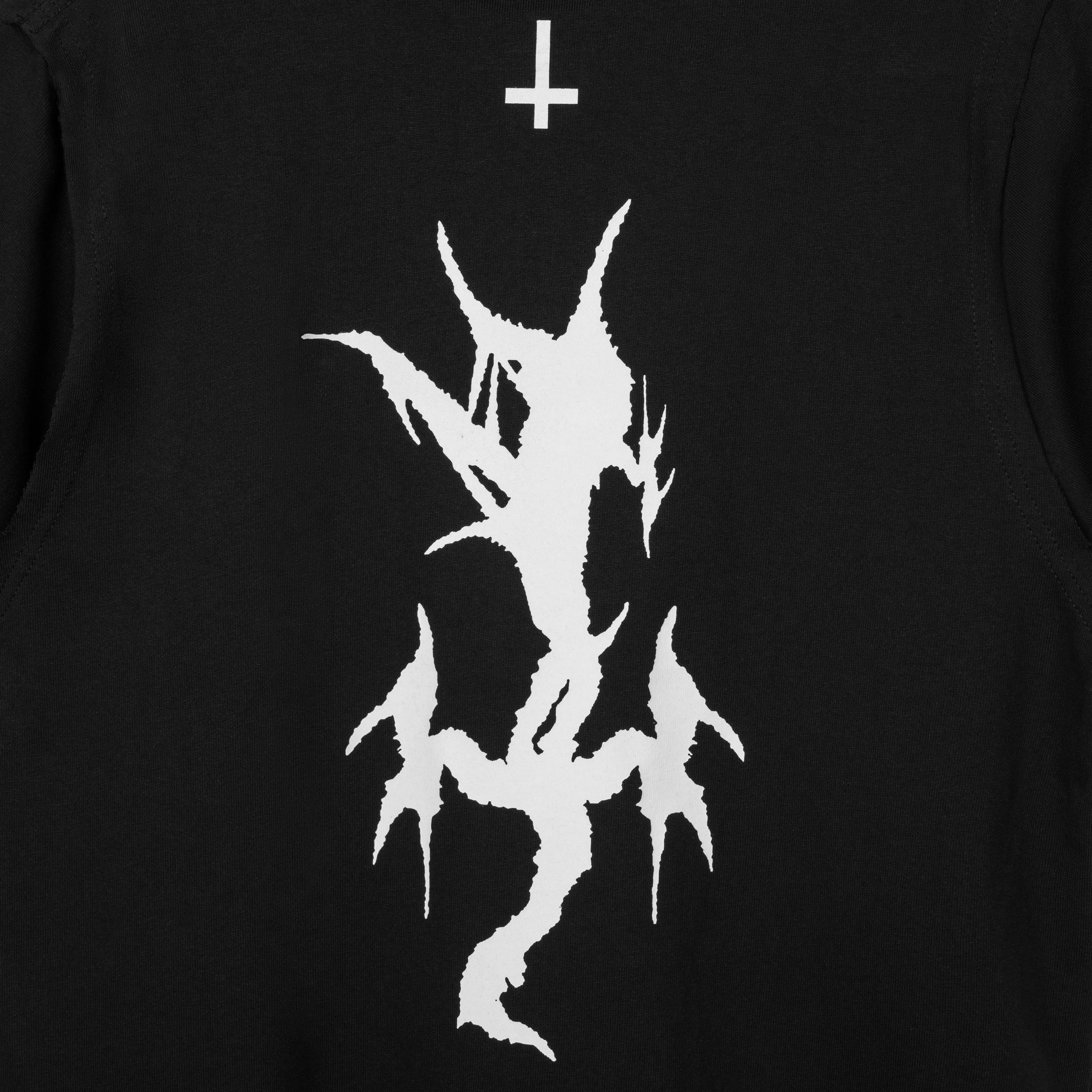 ANCENSORED BLACK TEE