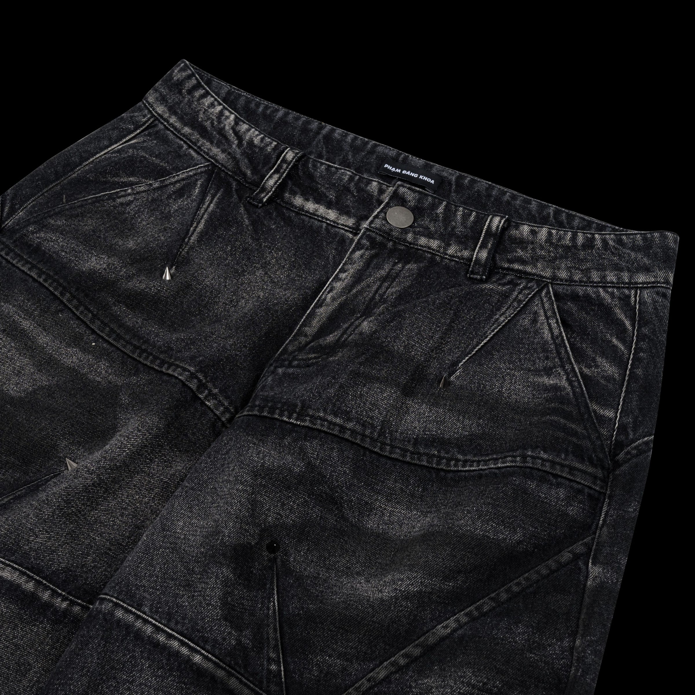 HYBRISTOPHILIA GLAZED JEANS