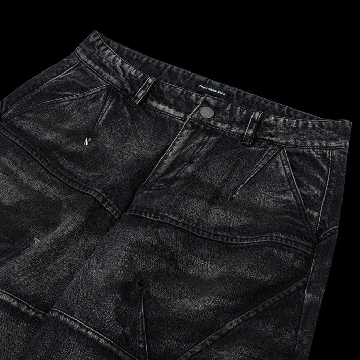 HYBRISTOPHILIA GLAZED JEANS