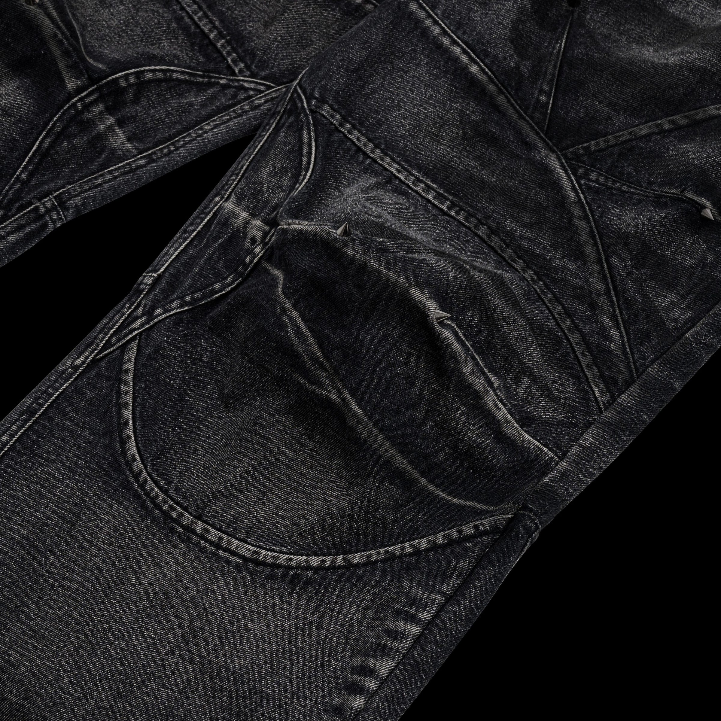 HYBRISTOPHILIA GLAZED JEANS