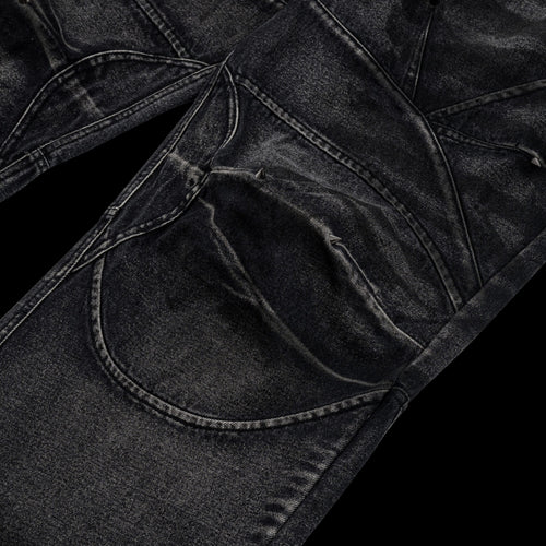 HYBRISTOPHILIA GLAZED JEANS