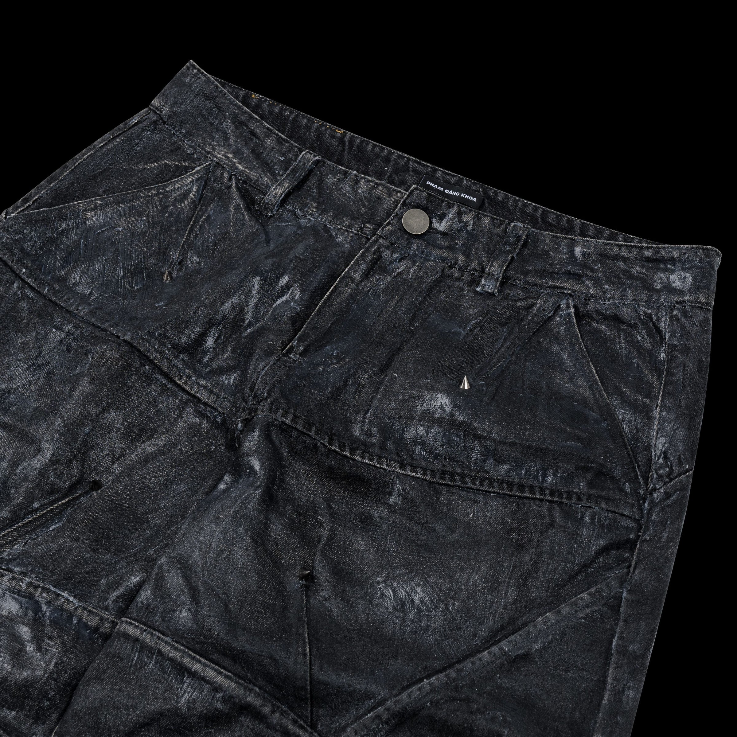 HYBRISTOPHILIA GLAZED JEANS