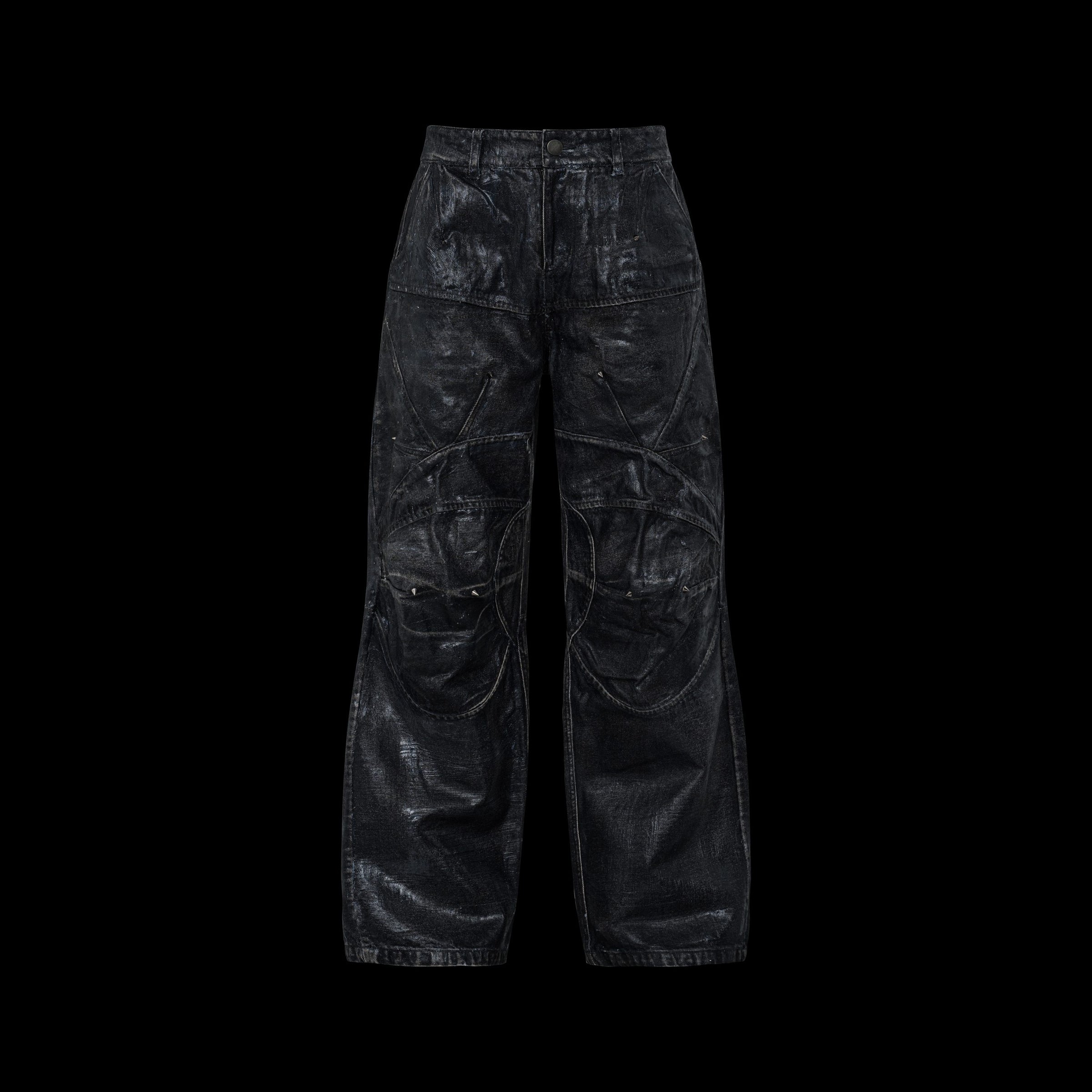 HYBRISTOPHILIA GLAZED JEANS