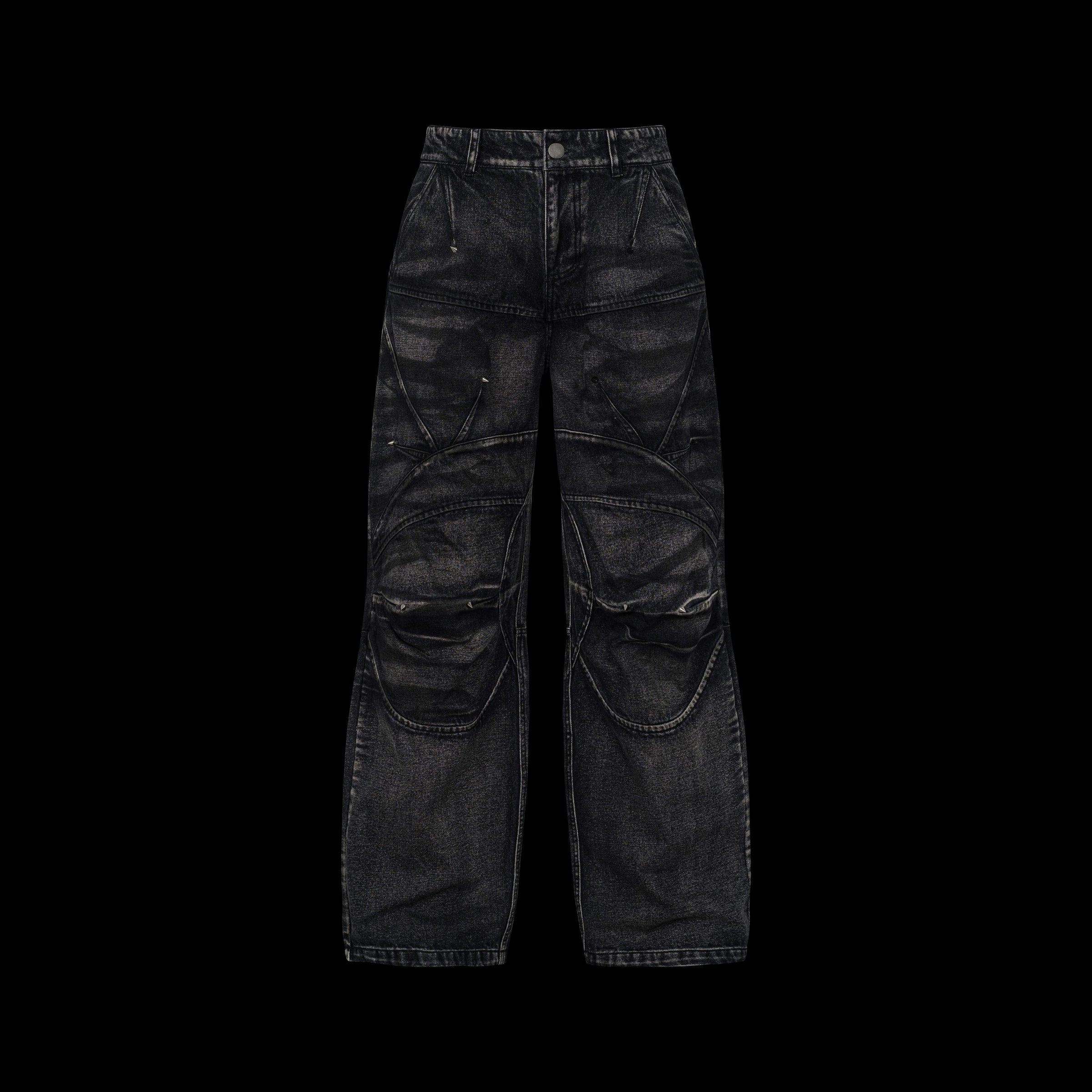 HYBRISTOPHILIA GLAZED JEANS