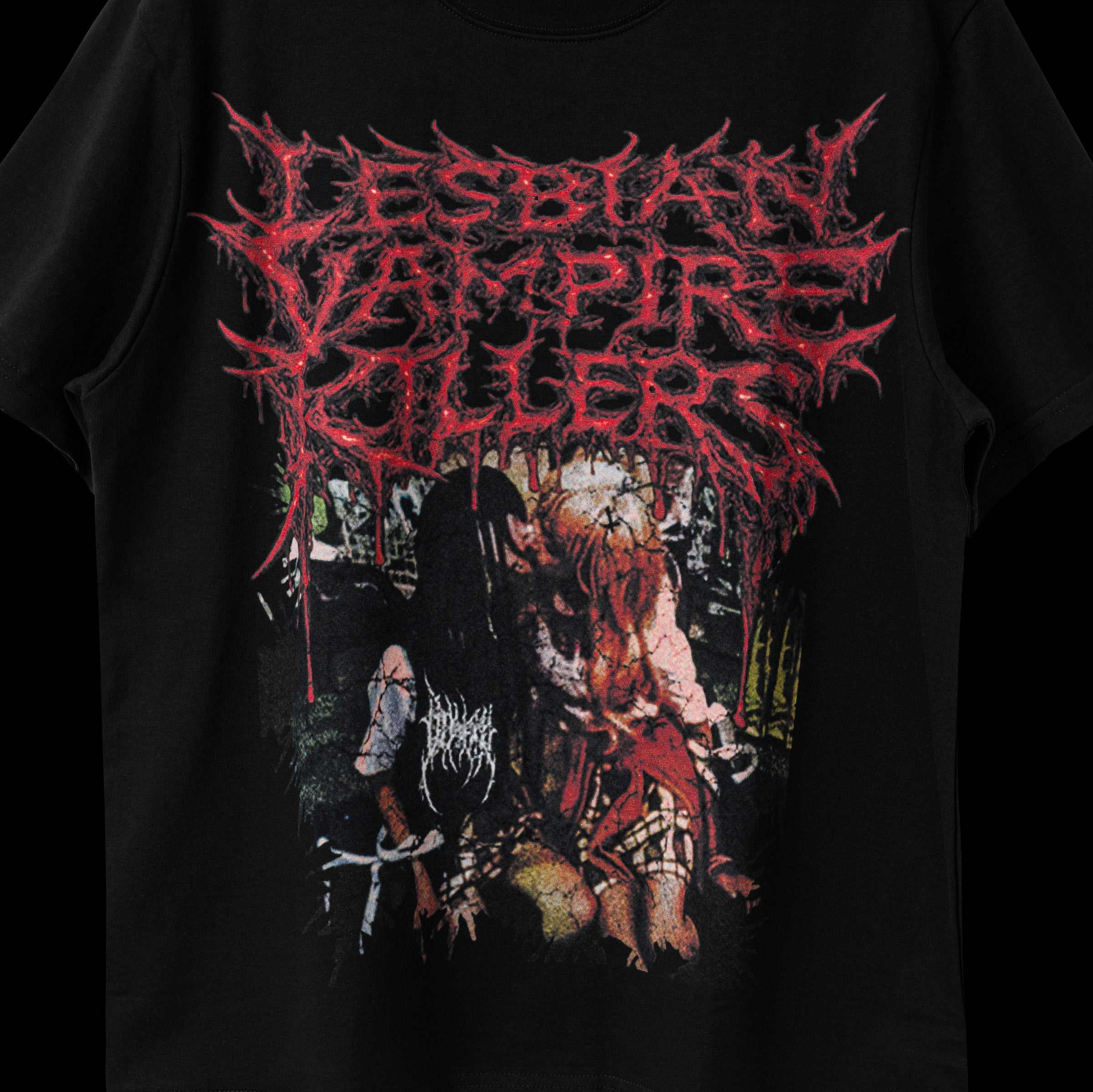 LESBIAN VAMPIRE KILLER BLACK TEE