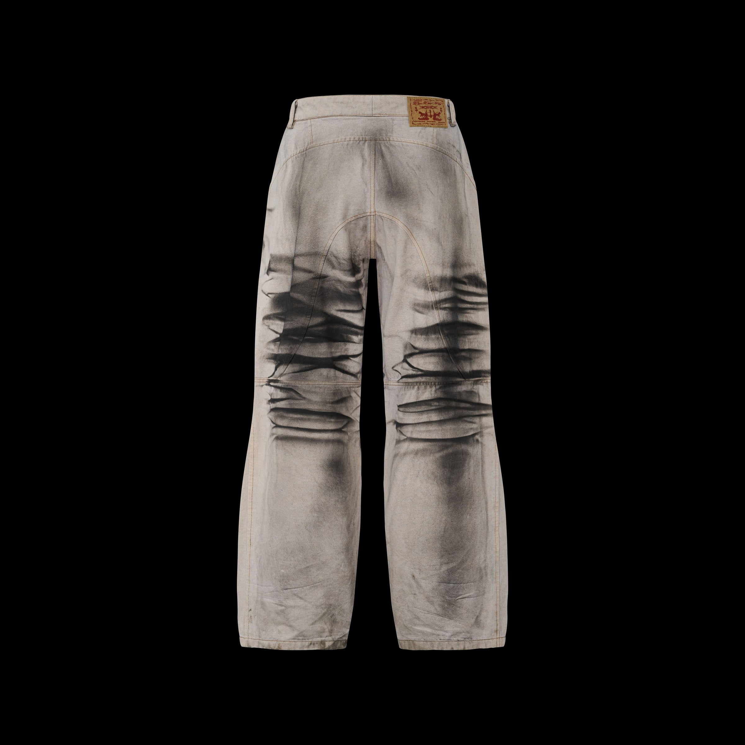 WHITE X TOURTURE GLAZED JEANS